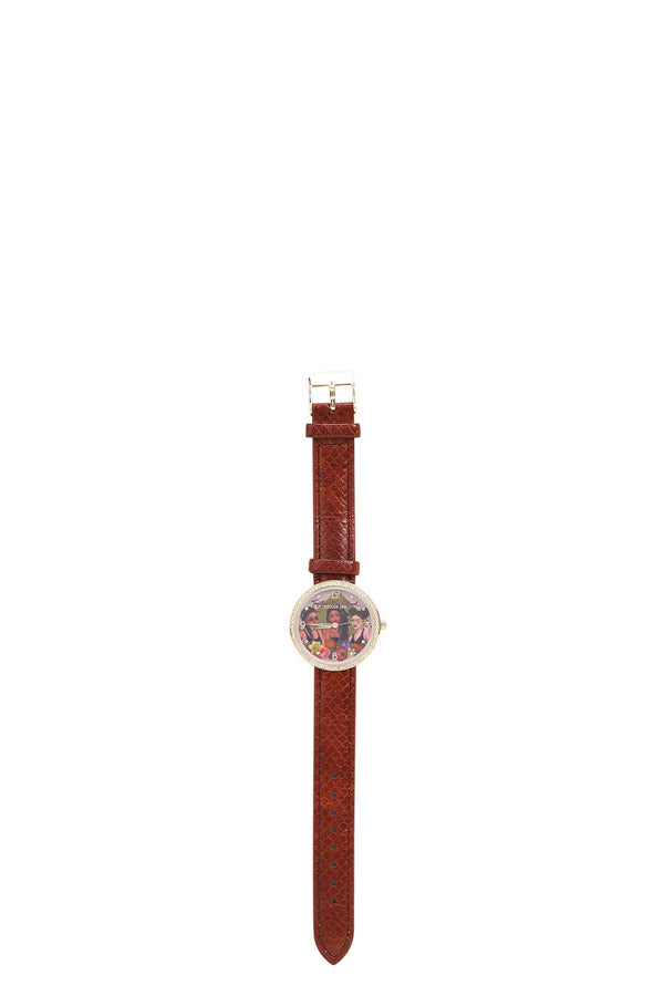 Classic diamond watch