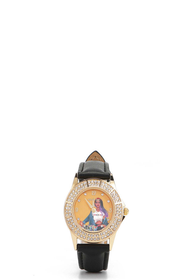 RELOJ CLÁSICO DIAMANTE DOBLE