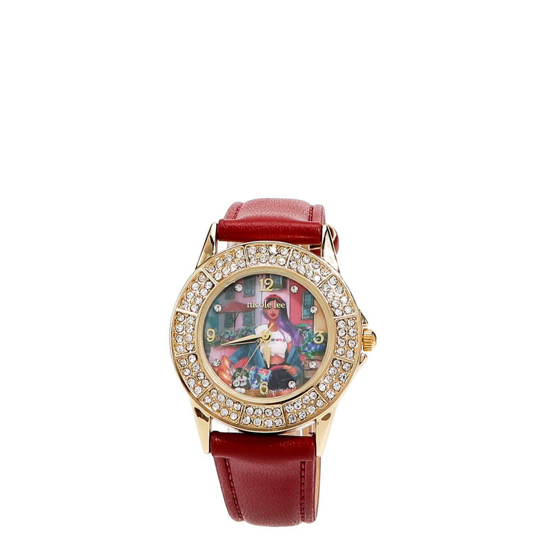 RELOJ CLÁSICO DIAMANTE DOBLE