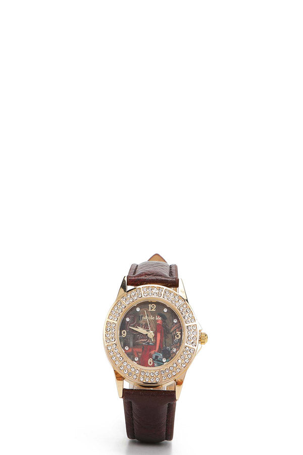 RELOJ CLÁSICO DIAMANTE DOBLE