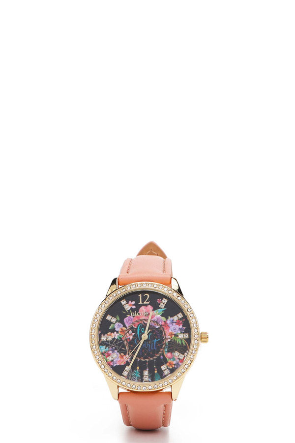 Classic diamond watch