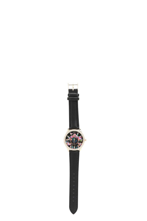 Classic diamond watch