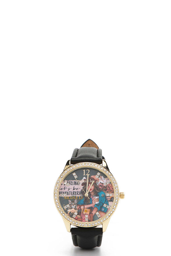 RELOJ CLÁSICO DIAMANTE