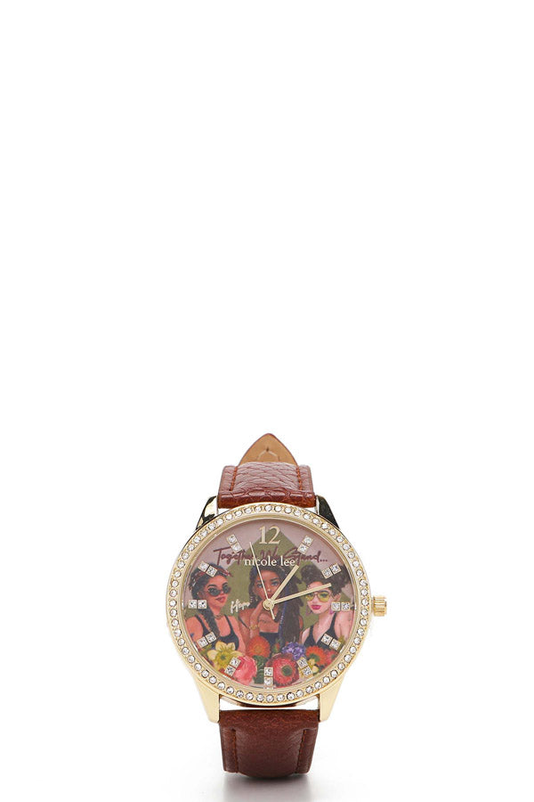 RELOJ CLÁSICO DIAMANTE