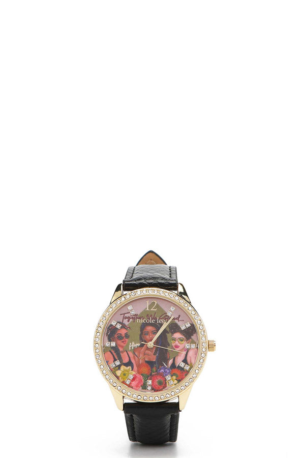 RELOJ CLÁSICO DIAMANTE